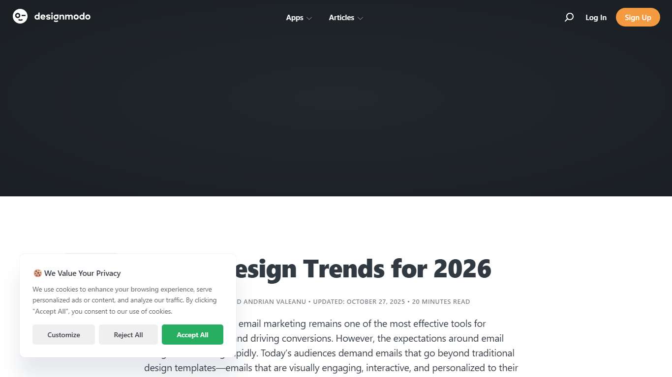 Email Design Trends for 2026